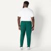 imageAmazon Essentials Mens Soft Performance 30quot Inseam Knit Track PantSpace Dye Green