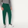 imageAmazon Essentials Mens Soft Performance 30quot Inseam Knit Track PantSpace Dye Green