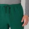 imageAmazon Essentials Mens Soft Performance 30quot Inseam Knit Track PantSpace Dye Green
