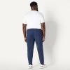 imageAmazon Essentials Mens Soft Performance 30quot Inseam Knit Track PantSpace Dye Navy