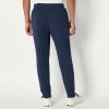 imageAmazon Essentials Mens Soft Performance 30quot Inseam Knit Track PantSpace Dye Navy