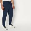 imageAmazon Essentials Mens Soft Performance 30quot Inseam Knit Track PantSpace Dye Navy