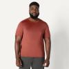 imageAmazon Essentials Mens Tech Stretch ShortSleeve TShirtRich Chestnut Brown