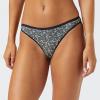 imageAmazon Essentials Cotton Thong Underwear for Women Pack of 6MulticolorDitsy FloralDots