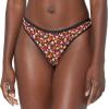 imageAmazon Essentials Cotton Thong Underwear for Women Pack of 6MulticolorDitsy FloralDotsFloral