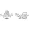 imageAmazon Essentials White 10K Gold 025 cttw Round Diamonds Stud Earrings