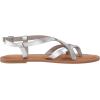 imageAmazon Essentials Womens Casual Strappy SandalSilver
