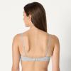 imageAmazon Essentials Womens Cotton Jersey Adjustable Scoop Bralette Pack of 2BlackMedium Grey Heather