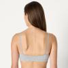 imageAmazon Essentials Womens Cotton Jersey Comfort Nursing Bra Pack of 2Grey HeatherWhite
