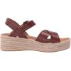 imageAmazon Essentials Womens Flatform Espadrille SandalBrown
