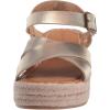 imageAmazon Essentials Womens Flatform Espadrille SandalGold