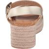 imageAmazon Essentials Womens Flatform Espadrille SandalGold