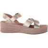 imageAmazon Essentials Womens Flatform Espadrille SandalGold