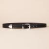 imageAmazon Essentials Womens Leather Western BeltBlack