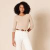 imageAmazon Essentials Womens Leather Western BeltTan