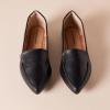 imageAmazon Essentials Womens Loafer FlatBlack Faux Leather