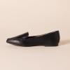 imageAmazon Essentials Womens Loafer FlatBlack Faux Leather