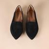 imageAmazon Essentials Womens Loafer FlatBlack Microsuede