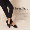 imageAmazon Essentials Womens Loafer FlatCamel Faux Leather