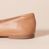 imageAmazon Essentials Womens Loafer FlatCamel Faux Leather