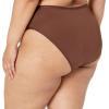imageAmazon Essentials Womens Microfiber Underwear Hipster ampamp Thong Available in Plus Size Pack of 6BlackRich Hazel
