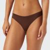 imageAmazon Essentials Womens Microfiber Underwear Hipster ampamp Thong Available in Plus Size Pack of 6BlackRich Hazel