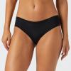 imageAmazon Essentials Womens Microfiber Underwear Hipster ampamp Thong Available in Plus Size Pack of 6BlackWashed Bronze