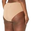 imageAmazon Essentials Womens Microfiber Underwear Hipster ampamp Thong Available in Plus Size Pack of 6BlackWashed Bronze