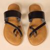 imageAmazon Essentials Womens One Band Flip Flop SandalBlack