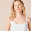 imageAmazon Essentials Womens SlimFit Camisole Pack of 4BlackCharcoal HeatherLight Grey HeatherWhite