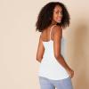 imageAmazon Essentials Womens SlimFit Camisole Pack of 4BlackCharcoal HeatherLight Grey HeatherWhite