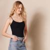 imageAmazon Essentials Womens SlimFit Camisole Pack of 4BlackGreyNavyOlive