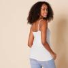 imageAmazon Essentials Womens SlimFit Camisole Pack of 4Coral OrangeLight Grey HeatherWhite