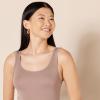 imageAmazon Essentials Womens SlimFit Tank Pack of 4BlackDusted PearlGreyWhite