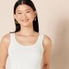 imageAmazon Essentials Womens SlimFit Tank Pack of 4BlackWhite