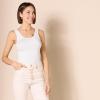 imageAmazon Essentials Womens SlimFit Tank Pack of 4White
