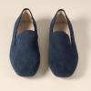 imageAmazon Essentials Womens Soft Minimal LoaferNavy Faux Suede