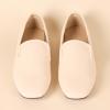 imageAmazon Essentials Womens Soft Minimal LoaferPale Beige Faux Leather