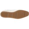 imageAmazon Essentials Womens Square Toe Soft Slip on LoaferEcru Faux Leather