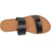 imageAmazon Essentials Womens Two Band Slip On Open Toe SandalBlack