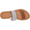 imageAmazon Essentials Womens Two Band Slip On Open Toe SandalLight Blue