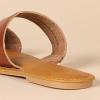 imageAmazon Essentials Womens Two Band Slip On Open Toe SandalTan
