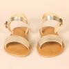 imageAmazon Essentials Womens Two Strap Buckle SandalGold