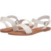 imageAmazon Essentials Womens Two Strap Buckle SandalWhite