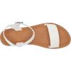 imageAmazon Essentials Womens Two Strap Buckle SandalWhite