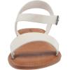 imageAmazon Essentials Womens Two Strap Buckle SandalWhite