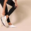 imageAmazon Essentials womens Low Cut No Show SocksWhite