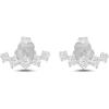 imageAmazon Essentials White 10K Gold 025 cttw Round Diamonds Stud Earrings