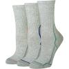 imageAmazon Essentials Womens Comfortable Cushioned Hiking Crew Socks 3 PairsGrey Heather