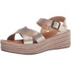 imageAmazon Essentials Womens Flatform Espadrille SandalGold